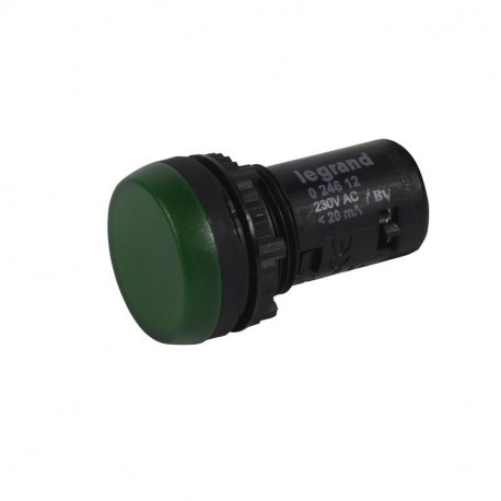 024612 LEGRAND VISUALIZADOR MONOBLOCO LED VERDE 230V