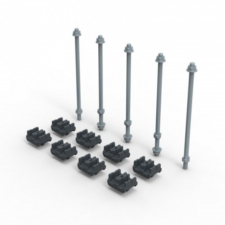 339939 LEGRAND KIT BARRAS PLANA 80X10-120X10M