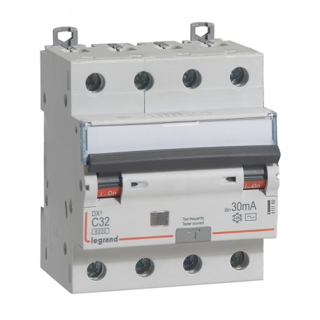411189 LEGRAND MAGNET DIFFER DX3 4P 30mA C32