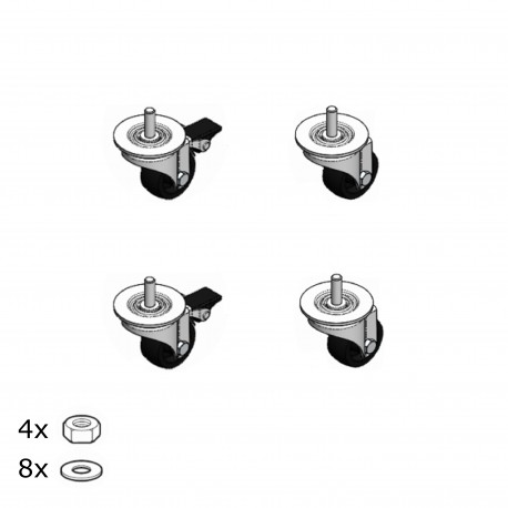 646248 LEGRAND LKO-4 RUEDAS ARM MUR PIVOT