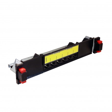 033798 LEGRAND LCS-PANEL 10" AUSZUSTATTEN 6 RJ45