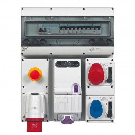 057302 LEGRAND BASE SUPER COMPATTO 3P+N+T IP44
