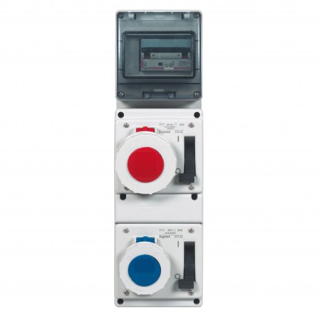 057320 LEGRAND BASE SUPER COMPACT 2P+T IP55