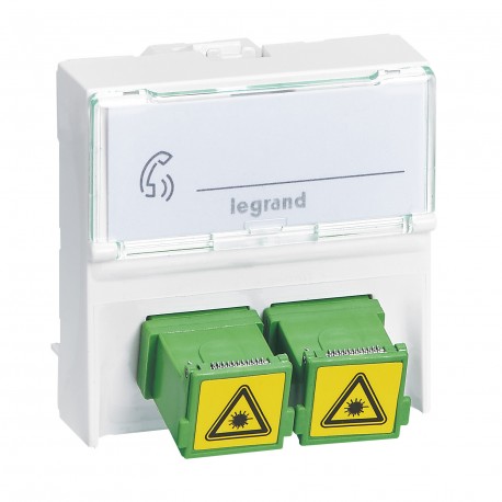 078614 LEGRAND MO-BASED OPT-2XSC/APC 2M BL
