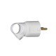 050330 LEGRAND FICHE 2P+T C/EXTRACTEUR BLANC