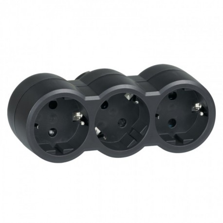 050512 LEGRAND ADAPTER 3X2P+T FRONT NEG