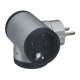 050664 LEGRAND ADAPTADOR 3X2P+T FRONTAL ALU