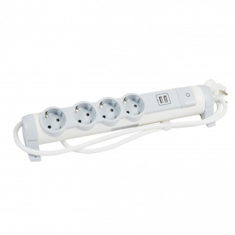 694615 LEGRAND B. MÚLT C & S 4X2P+T-1,5 M USB