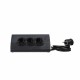 694811 LEGRAND MOMO 3X2P+T 2USB 1M5 NEG
