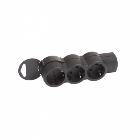695023 LEGRAND B. MÚLT EST 3x2P+T-S/C NEG