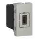 079389 LEGRAND MO-CARG USB C 1.5A 7.5W 1M AL