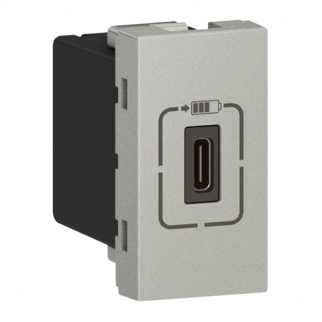 079389 LEGRAND MO-CARG USB C 1.5A 7.5W 1M AL