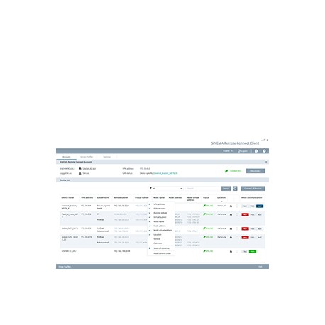 6GK1721-1XG03-0AK0 SIEMENS SINEMA RC client V3 OSD for 1 installation software, OSD / software download, lic..