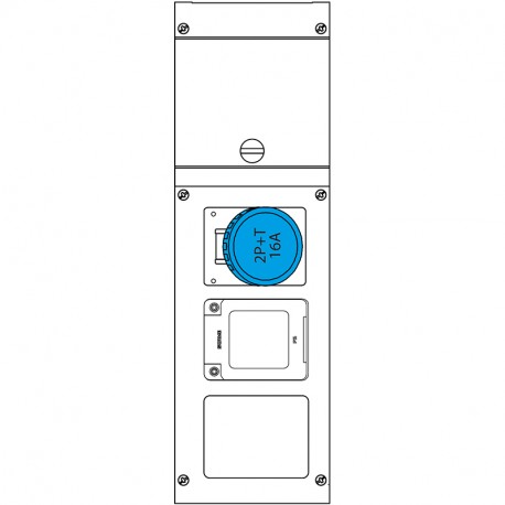 632.3000-731 SCAME PAINEL DE DISTRIBUIÇÃO IP55 32A 230V