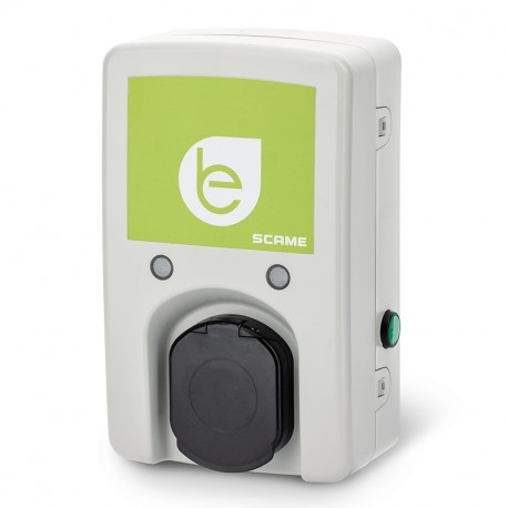 204.WB16E-T2 SCAME WALL BOX 1 SOCKET TYPE 2