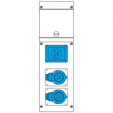 632.3005-054 SCAME CUADRO DE DISTRIBUCION