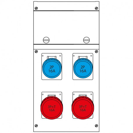632.4509-016 SCAME CUADRO DE DISTRIBUCION