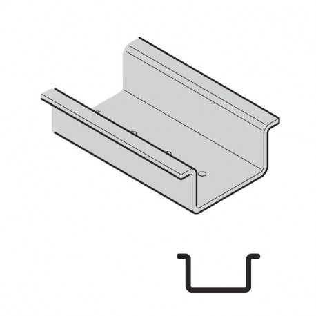 865.230 SCAME RAIL DIN 35x15x1,5mm