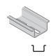 865.231 SCAME DRILLED DIN RAIL OMEGA TYPE 35X15