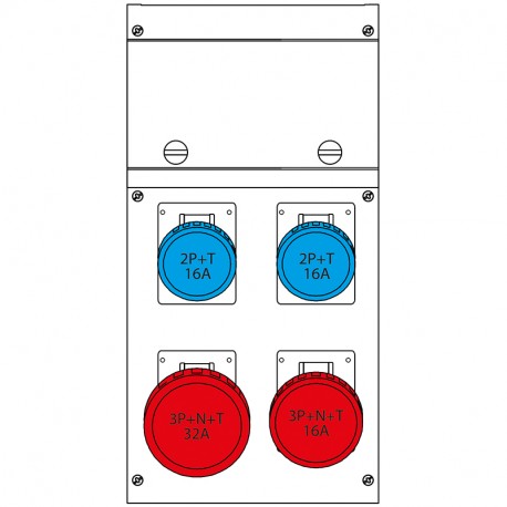 630.4500-328 SCAME PORTABLE DISTRIBUTION ASSEMBLY BLOCK4