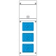 632.3006-055 SCAME PAINEL DE DISTRIBUIÇÃO IP44 16A 230V