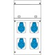 632.4006-012 SCAME SURF.MOUNT.DISTRIBUTION ASSEMBLY BLOCK4