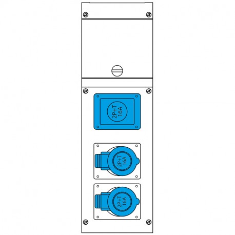 632.3006-056 SCAME CUADRO DE DISTRIBUCION