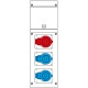 632.3006-059 SCAME SURF.MOUNT.DISTRIBUTION ASSEMBLY BLOCK3