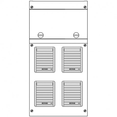 632.4006-189 SCAME PAINEL DE DISTRIBUIÇÃO IP44 16A 230V