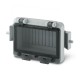 654.0141-12 SCAME 12 DIN-FENSTER + DIN-RAIL-KIT