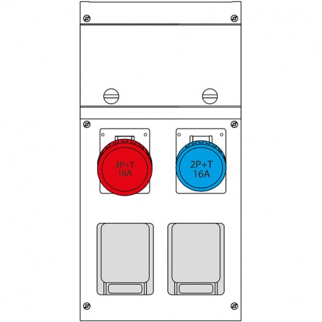 630.4506-001 SCAME PAINEL DE DISTRIBUIÇÃO ASC IP66 16A 400V