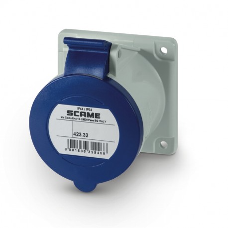 423.3265 SCAME EINBAU STECKDOSE IP44 3P+N+E 32A 9h