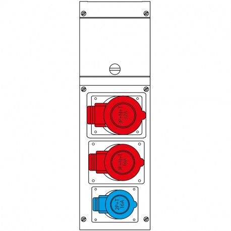 632.3006-325 SCAME CUADRO DE DISTRIBUCION