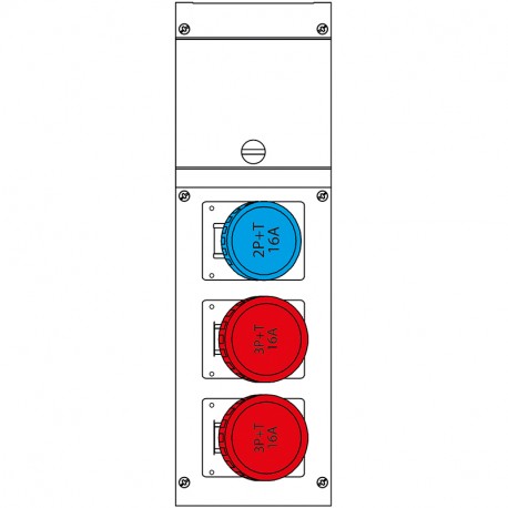 632.3505-060 SCAME QUADRO DISTR. DA PARETE BLOCK3