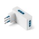 146.562 SCAME 10A SPACE SAVER ADAPTOR – 3X10A 2P+E