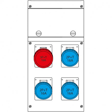 632.4500-008 SCAME CUADRO DE DISTRIBUCION