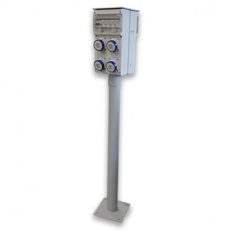 659.BL5181-11 SCAME TORRETA BLOCK-OPTIMA MET. IP66 48A 400V