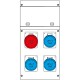 630.4606-008 SCAME PAINEL DE DISTRIBUIÇÃO ASC IP66 16A 400V