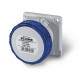428.1663 SCAME FLUSH MOUNTING SOCKET IP66/IP67 2P+E 16A