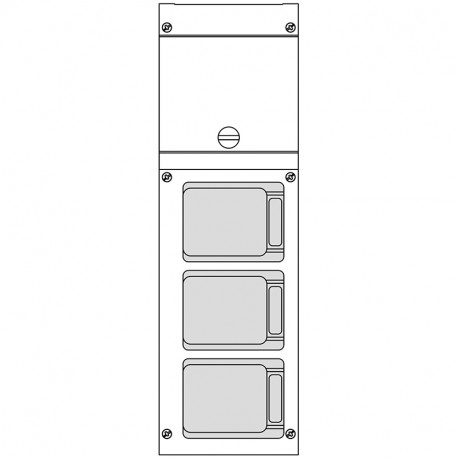 630.3506-055 SCAME CUADRO DE OBRA IP66 16A 230V AC