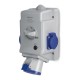 513.3253-1DFS SCAME TOMADA DE PAREDE 2P+T IP44 32A 6h