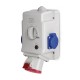 513.3256-2DFR SCAME TOMADA DE PAREDE 3P+T IP44 32A 6h