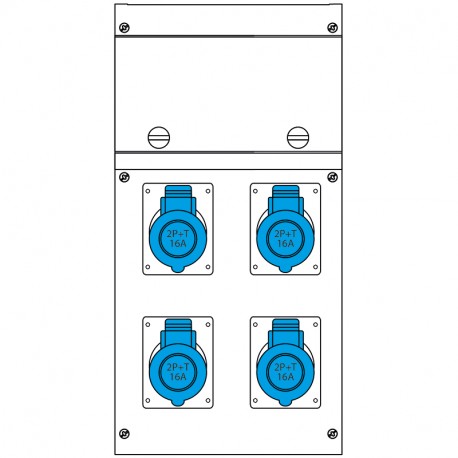 632.4005-012 SCAME SURF.MOUNT.VERTRIEB MONTAGE BLOCK4