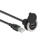LPFD01L050 LOVATO USB3.0 FLAT INTERFACE A/A 0,5M CABLE