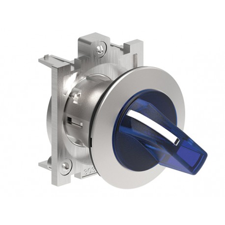 LPFSL1306 LOVATO Selector metalico lum. tres posiciones "1-0-2 " azul Ø 30mm