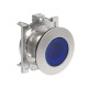 LPFL6 LOVATO BLUE PILOT LIGHT METAL FLAT HEAD
