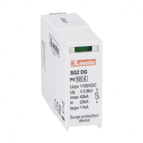 SGX02DGK10M3 LOVATO MODULES ENFICHABLES TYPE 2 1100VDC