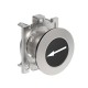LPFB1142 LOVATO BLACK FLUSH MET. POUSSOIR PLAT. RIGH-GAUCHE