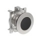 LPFQ102 LOVATO NERO FLUSH PUSH-PUSH MET. PULSANTE PIATTO