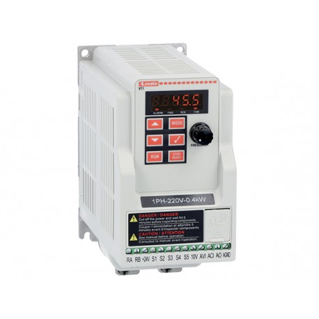 VT104A240 LOVATO AC MOTOR DRIVE 1PH 0.4KW SAÍDA 3-PH 240VAC